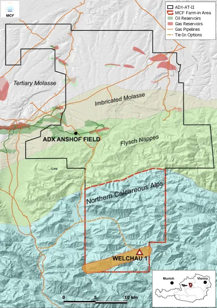 Welchau map